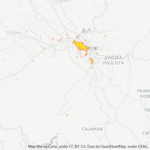13209-000 Heatmap de Densidade da Empresa