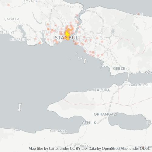 34440 Şirket Yoğunluğu Isı Haritası