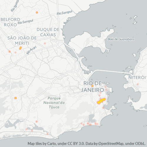 22240-000 Heatmap de Densidade da Empresa