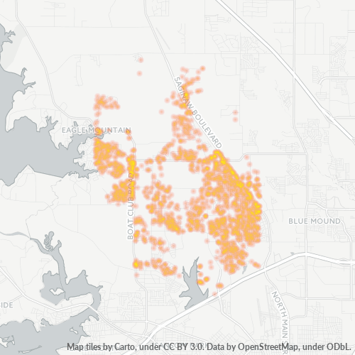 76179 Business Density Heatmap