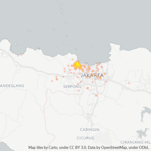 11820 Peta Panas Densitas Bisnis