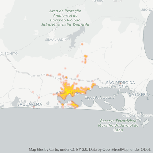 28970-000 Heatmap de Densidade da Empresa