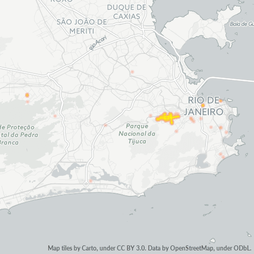 20560-000 Mapa de calor de densidad empresarial