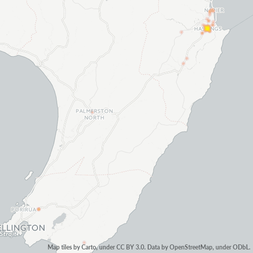 4122 Business Density Heatmap