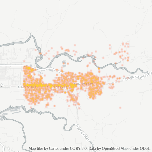 97478 Business Density Heatmap