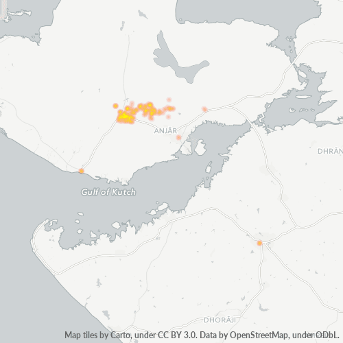 370020 Business Density Heatmap