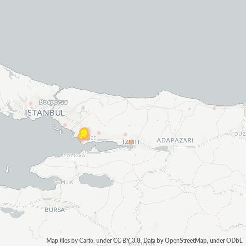 41420 Şirket Yoğunluğu Isı Haritası