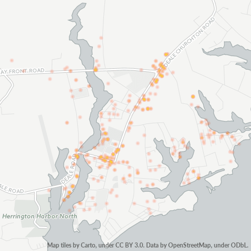 20751 Business Density Heatmap