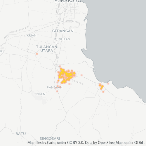 67154 Business Heat Map