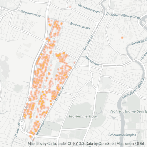 2014 Heatmap Bedrijfsdichtheid