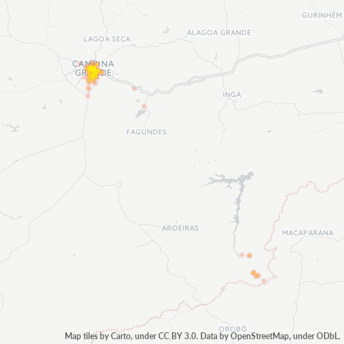 58410-000 Heatmap de Densidade da Empresa