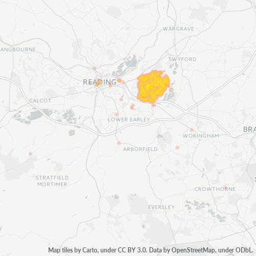 RG5 Business Density Heatmap