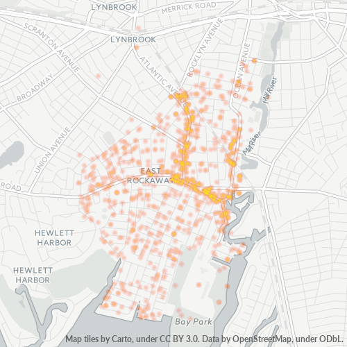 11518 Business Density Heatmap