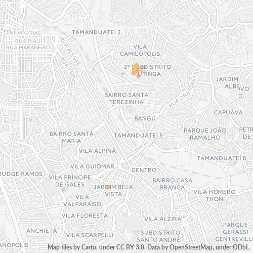 09230-000 Heatmap de Densidade da Empresa