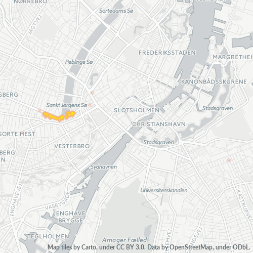 1610 Heatmap over forretningstæthed