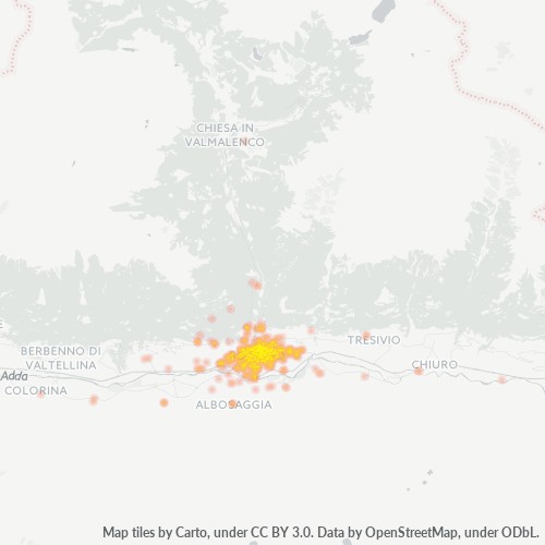 23100 Mapa de densitat de negocis 23100 Mapa de densitat de negocis
