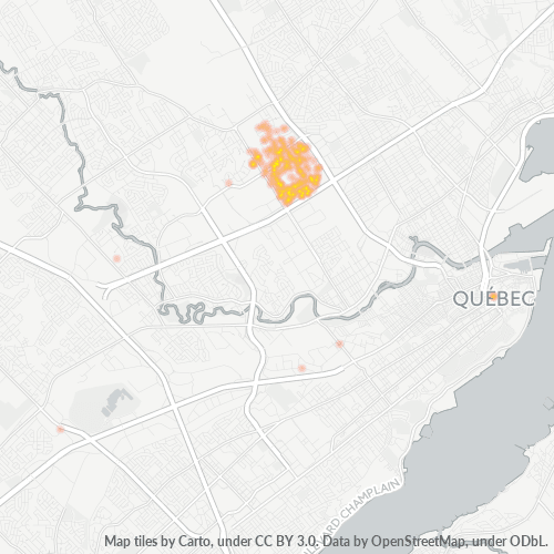 G2J Business Density Heatmap