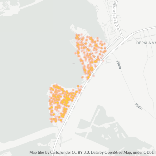 1236 Zemljevid gostote poslovanja