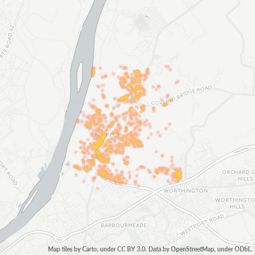 40059 Business Density Heatmap