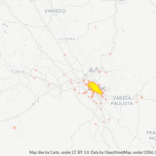 13201-000 Heatmap de Densidade da Empresa
