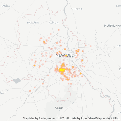 110029 Business Density Heatmap