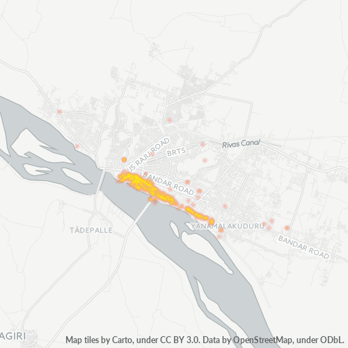 520013 Business Density Heatmap