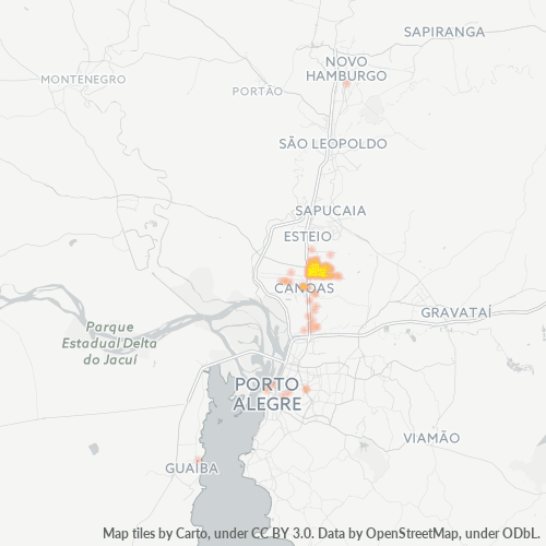 92410-000 Heatmap de Densidade da Empresa
