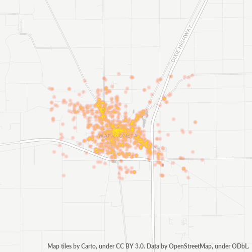45895 Business Density Heatmap