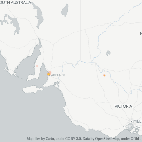 5008 Business Density Heatmap