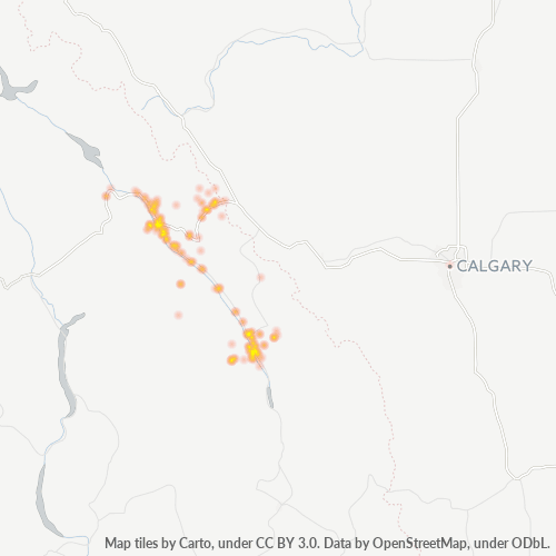 V0A Business Density Heatmap