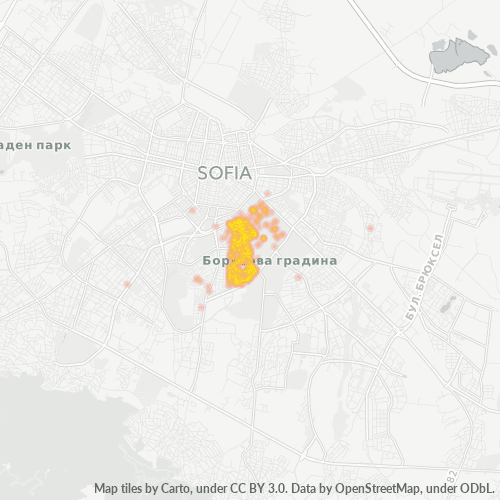 1164 Топлинна карта на бизнеса