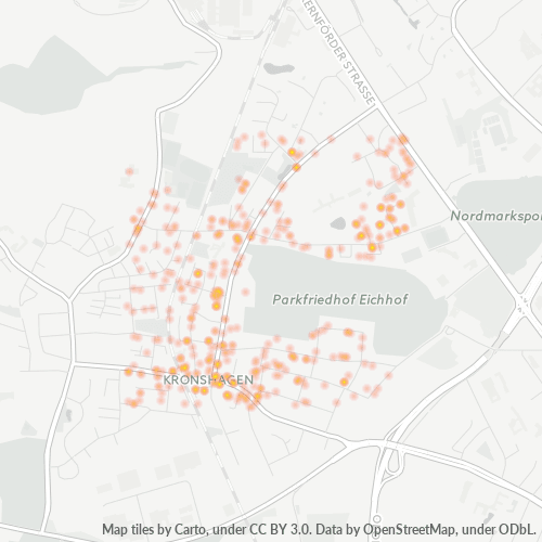 24119 Standortdichte-Heatmap