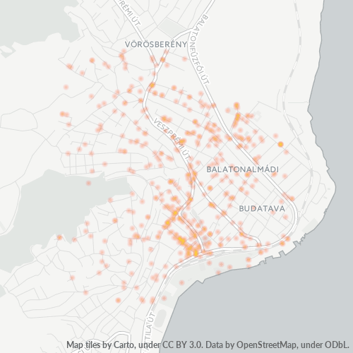 8220 Vállalati sűrűségi térkép