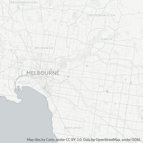 2134 Business Density Heatmap