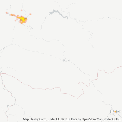 56100 Şirket Yoğunluğu Isı Haritası