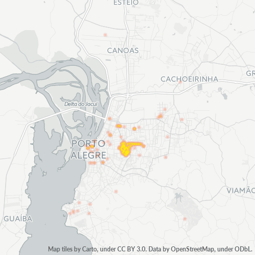 90470-000 Heatmap de Densidade da Empresa