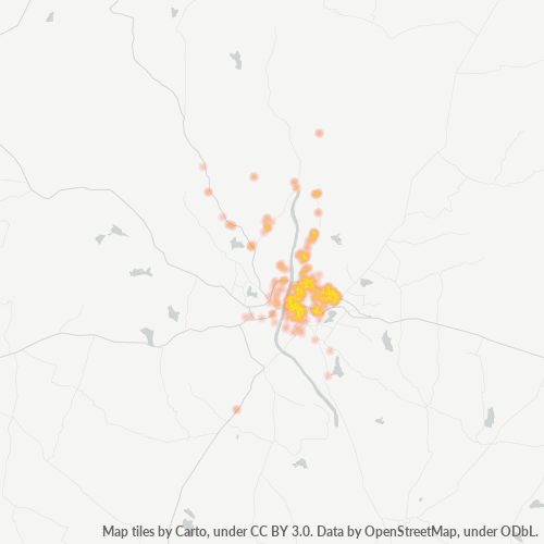 507003 Business Density Heatmap