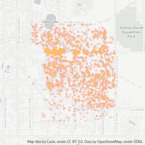 33594 Business Density Heatmap