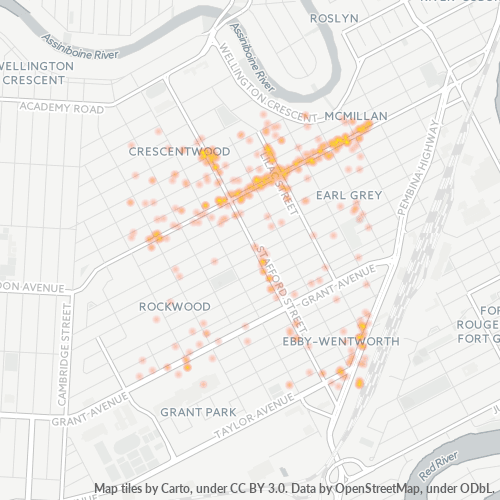 R3M Business Density Heatmap