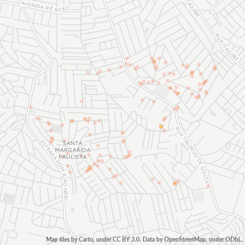 08141-000 Heatmap de Densidade da Empresa