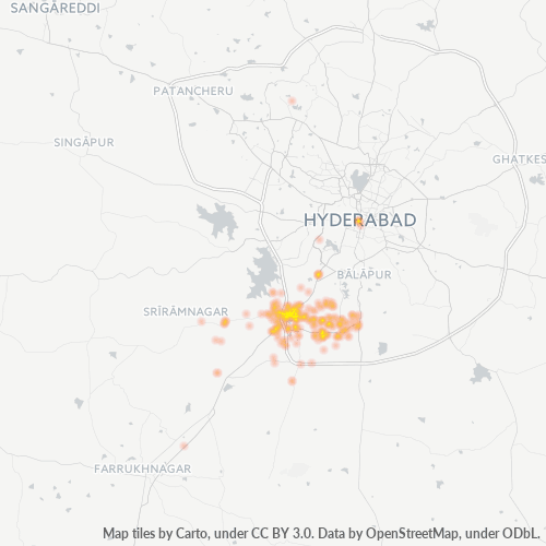 501218 Business Density Heatmap