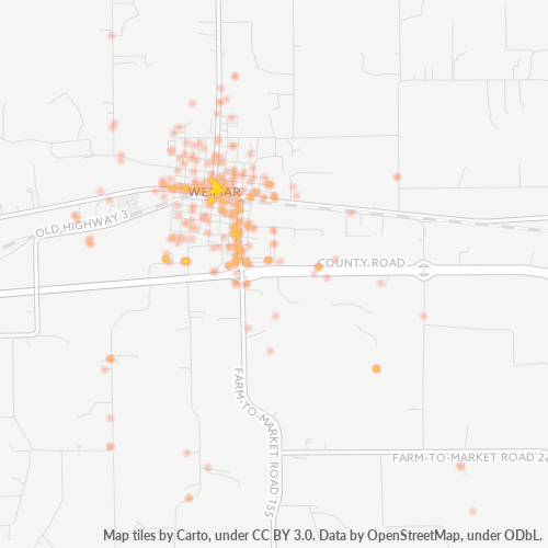 78962 Business Density Heatmap