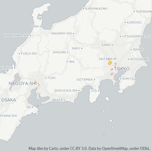 204 事業密度ヒートマップ