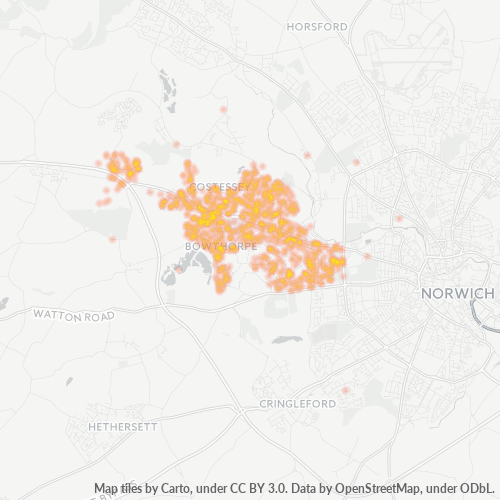 NR5 Business Density Heatmap