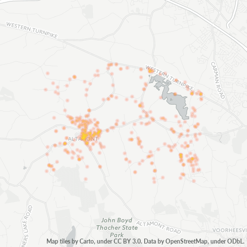 12009 Business Density Heatmap