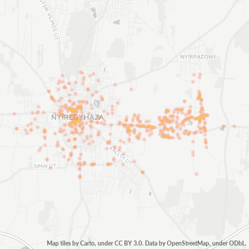 4551 Vállalati sűrűségi térkép