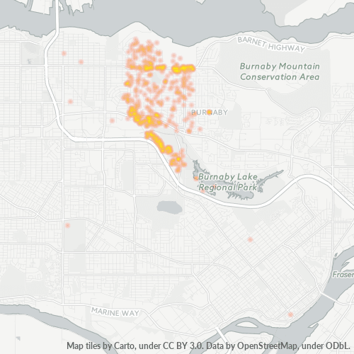 V5B Business Density Heatmap