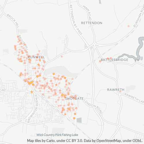 SS11 Business Density Heatmap