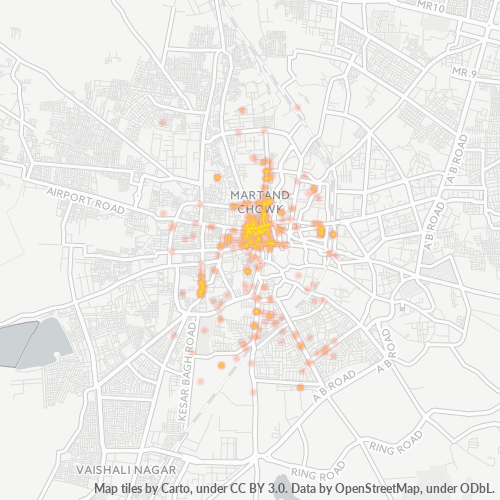 452004 Business Density Heatmap