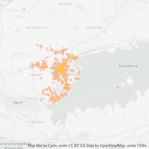 Heatmap für plz 31683